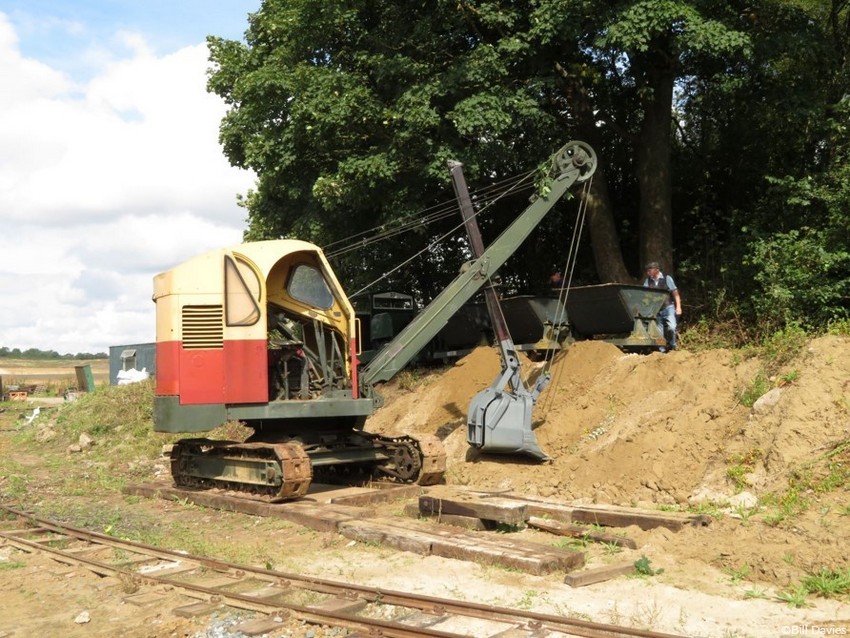 Loading sand at Stonehenge